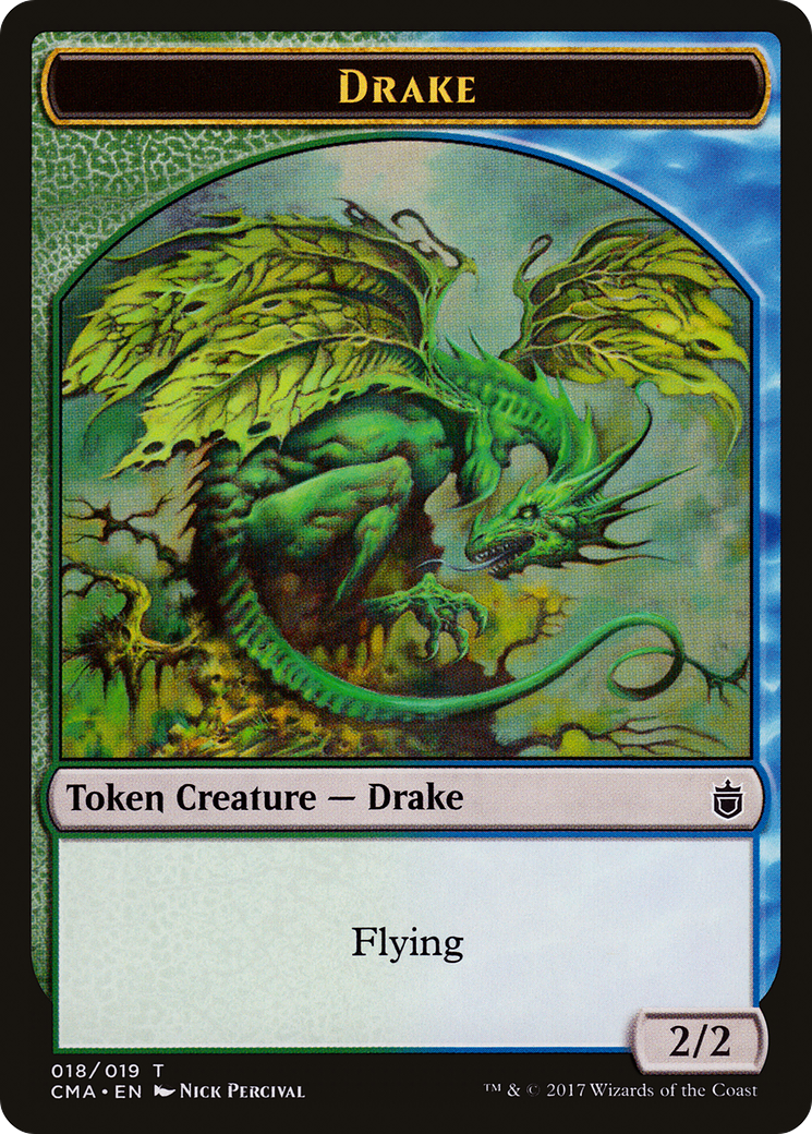 Drake Token (018) (CMA-018) [Tokens] Commander Anthology Tokens MTG Single Wizards of the Coast