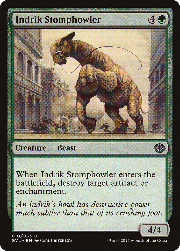 Indrik Stomphowler (DD3-010) [Misc] Duel Decks Anthology: Garruk vs. Liliana MTG Single Wizards of the Coast