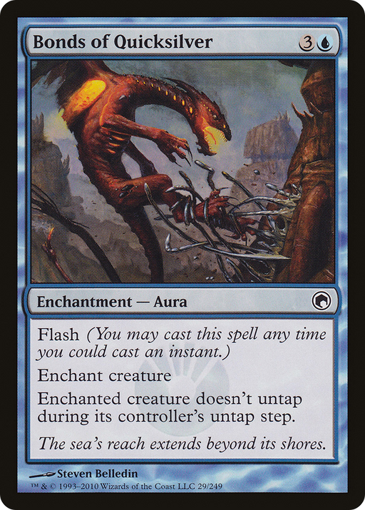 Bonds of Quicksilver (SOM-029) [Scars of Mirrodin] MTG Single Wizards of the Coast