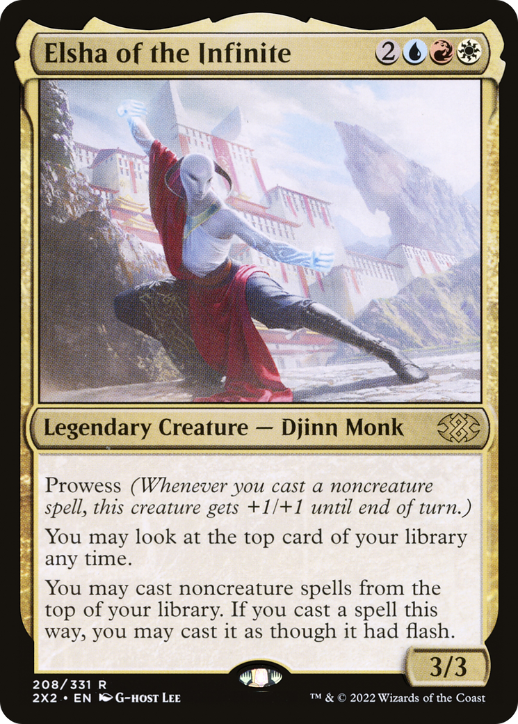 Elsha of the Infinite (2X2-208) [Double Masters 2022] MTG Single Wizards of the Coast