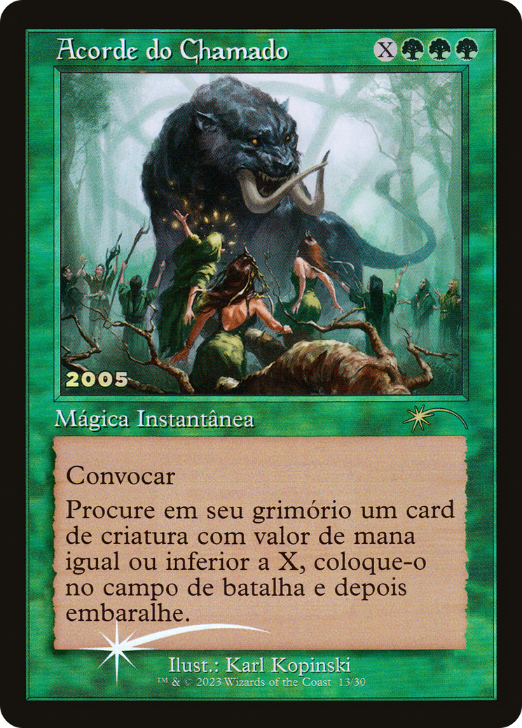 Chord of Calling (PT Exclusive) (30A-P-013) [Misc] 30th Anniversary Play Promos Foil MTG Single Wizards of the Coast