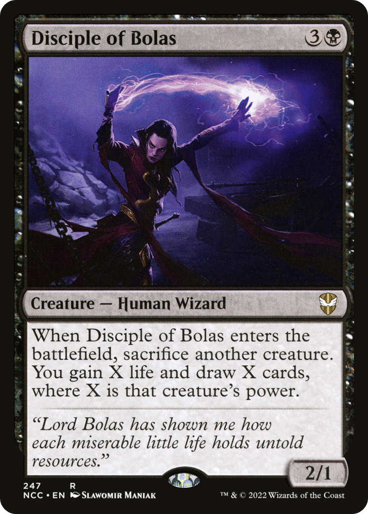 Disciple of Bolas (NCC-247) [New Capenna Commander] MTG Single Wizards of the Coast