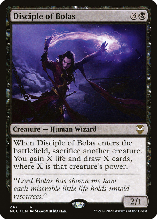 Disciple of Bolas (NCC-247) [New Capenna Commander] MTG Single Wizards of the Coast