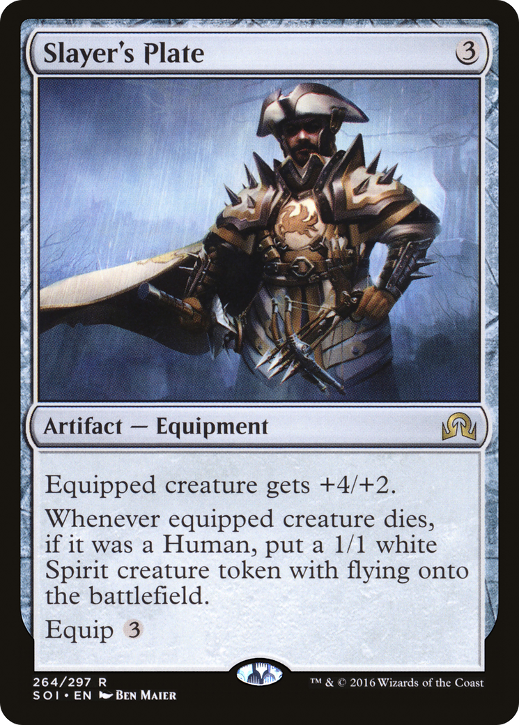 Slayer's Plate (SOI-264) [Shadows over Innistrad] MTG Single Wizards of the Coast