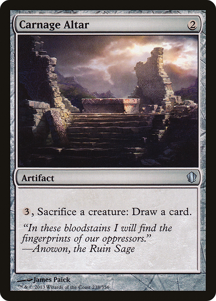 Carnage Altar (C13-238) [Commander 2013] MTG Single Wizards of the Coast