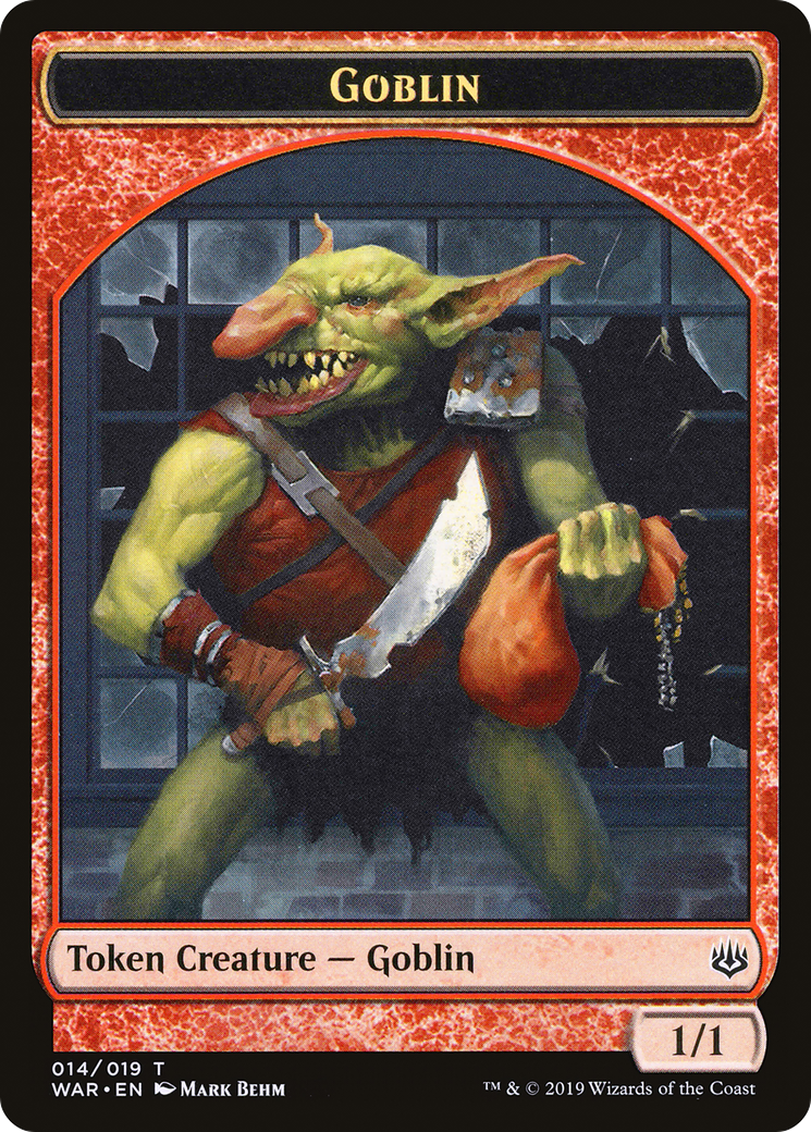 Goblin Token (WAR-014) [Tokens] War of the Spark Tokens MTG Single Wizards of the Coast