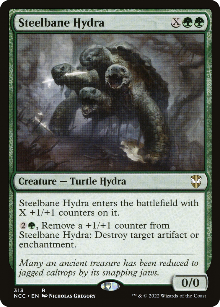Steelbane Hydra (NCC-313) [New Capenna Commander] MTG Single Wizards of the Coast