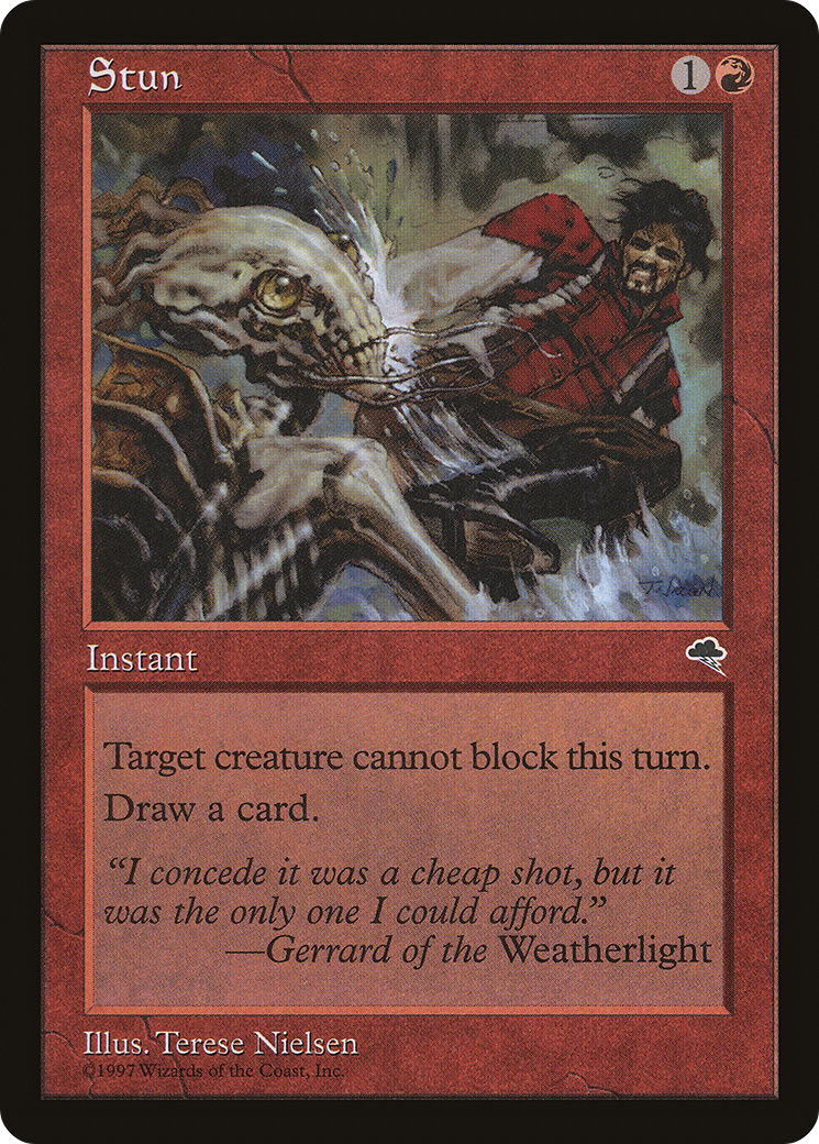 Stun (TMP-207) [Tempest] MTG Single Wizards of the Coast