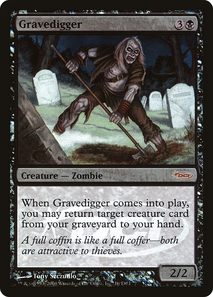 Gravedigger (WPN-016) [Misc] DCI Promos Foil MTG Single Wizards of the Coast