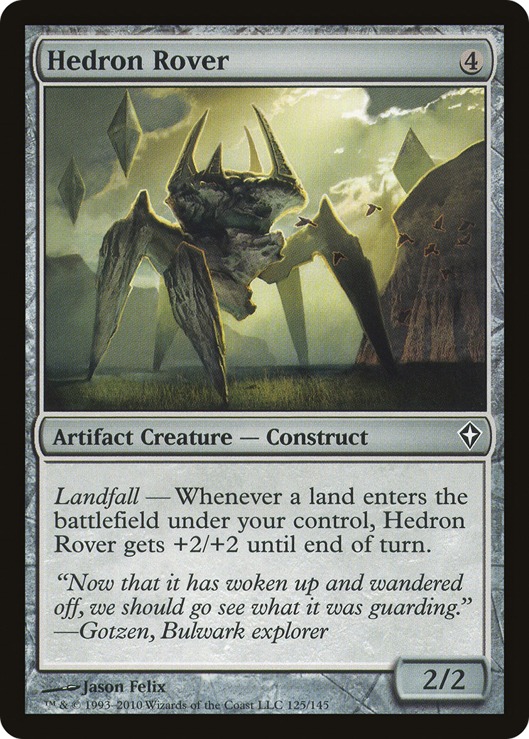 Hedron Rover (WWK-125) [Worldwake] MTG Single Wizards of the Coast