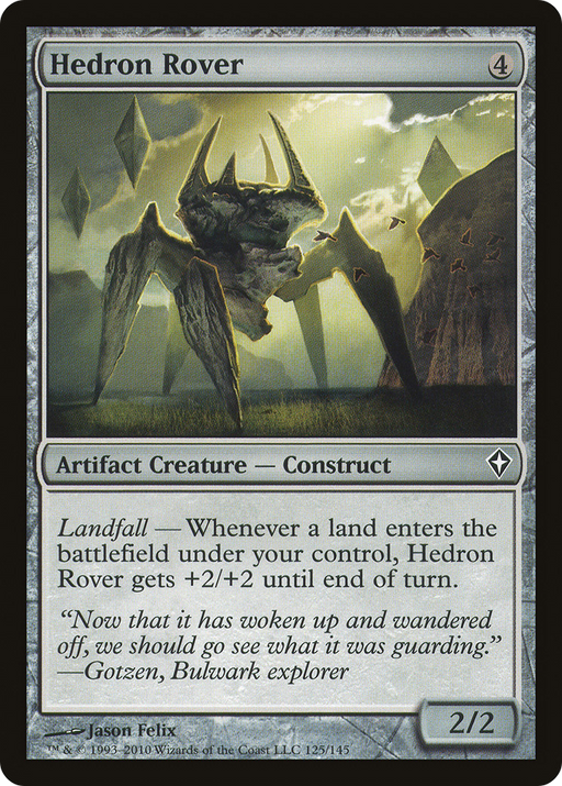 Hedron Rover (WWK-125) [Worldwake] MTG Single Wizards of the Coast