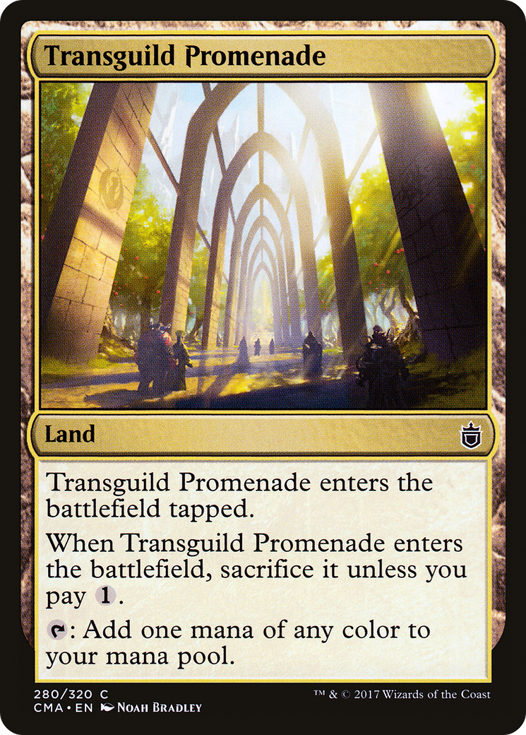 Transguild Promenade (CMA-280) [Commander Anthology] MTG Single Wizards of the Coast