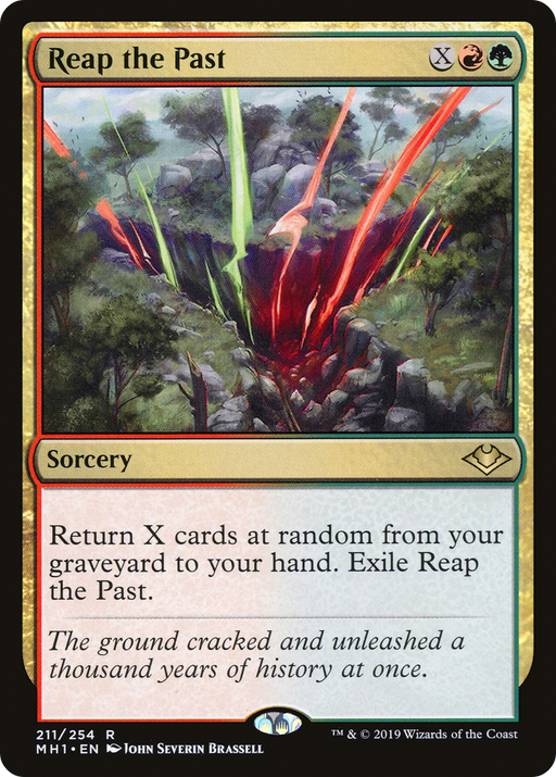 Reap the Past (MH1-211) [Modern Horizons] MTG Single Modern Horizons