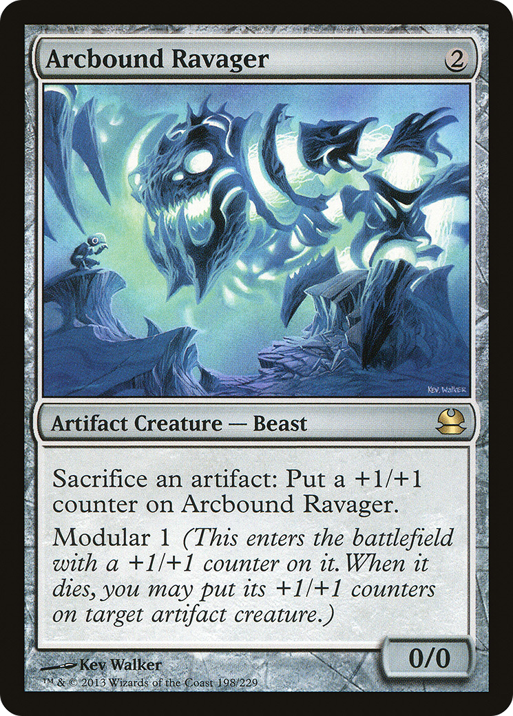 Arcbound Ravager (MMA-198) [Modern Masters] Foil MTG Single Wizards of the Coast
