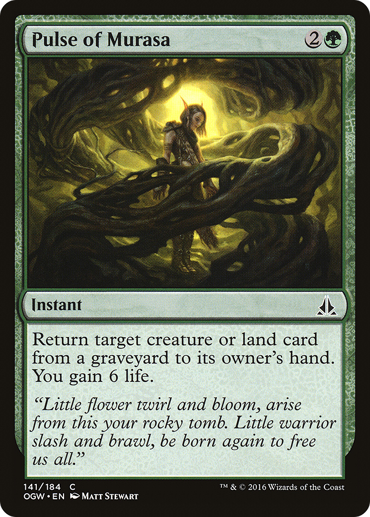 Pulse of Murasa (OGW-141) [Oath of the Gatewatch] Foil MTG Single Wizards of the Coast
