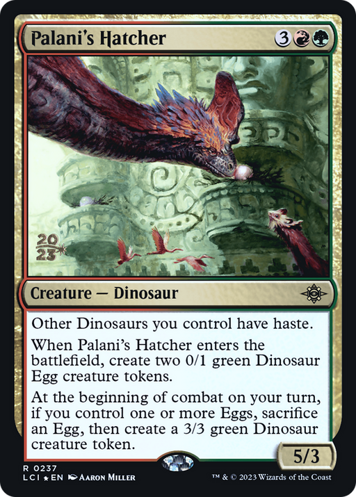 Palani's Hatcher (PRE-237) [The Lost Caverns of Ixalan Promos] Foil MTG Single Wizards of the Coast