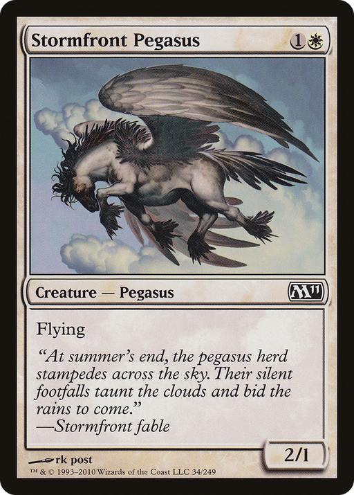 Stormfront Pegasus (M11-034) [Magic 2011] MTG Single Wizards of the Coast