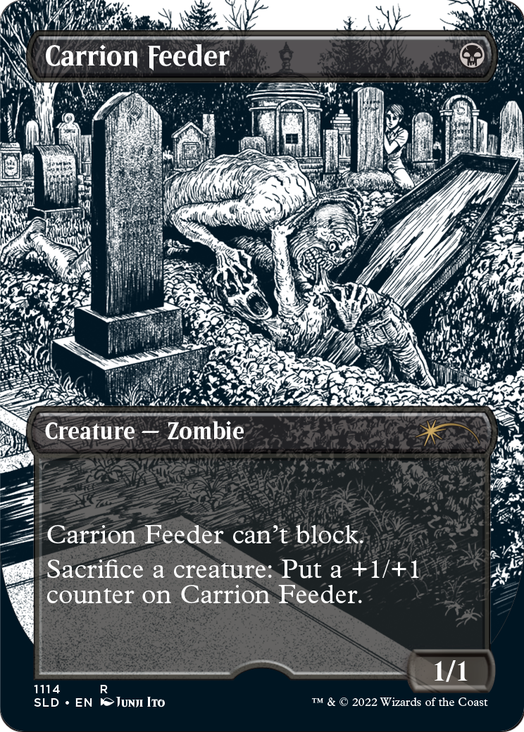 Carrion Feeder (SLD-1114) [Secret Lair] Drop (Borderless) MTG Single Wizards of the Coast