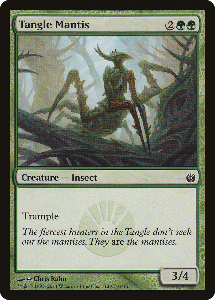 Tangle Mantis (MBS-091) [Mirrodin Besieged] MTG Single Wizards of the Coast