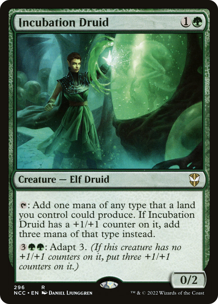 Incubation Druid (NCC-296) [New Capenna Commander] MTG Single Wizards of the Coast
