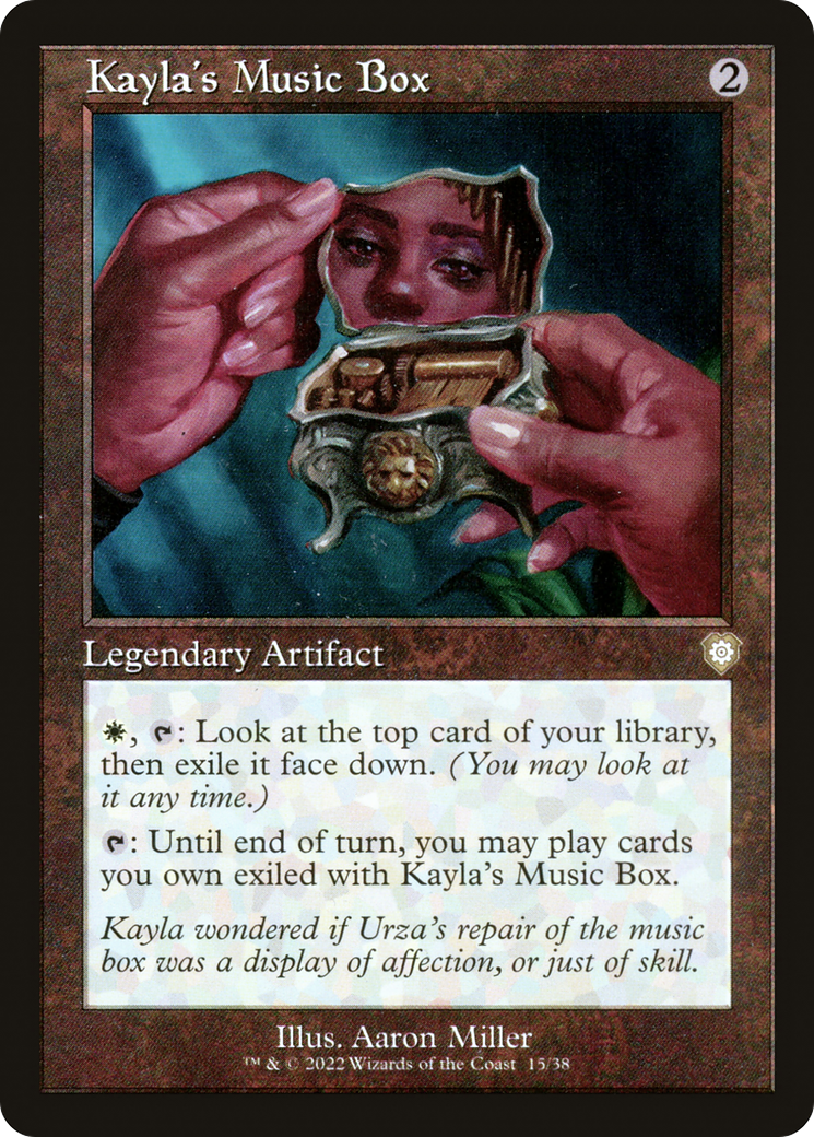 Kayla's Music Box (BRC-015) [The Brothers' War Commander] MTG Single Wizards of the Coast
