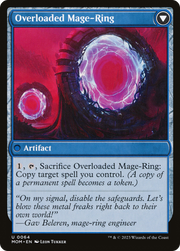 Invasion of Vryn // Overloaded Mage-Ring (MOM-064) [March of the Machine] MTG Single Wizards of the Coast