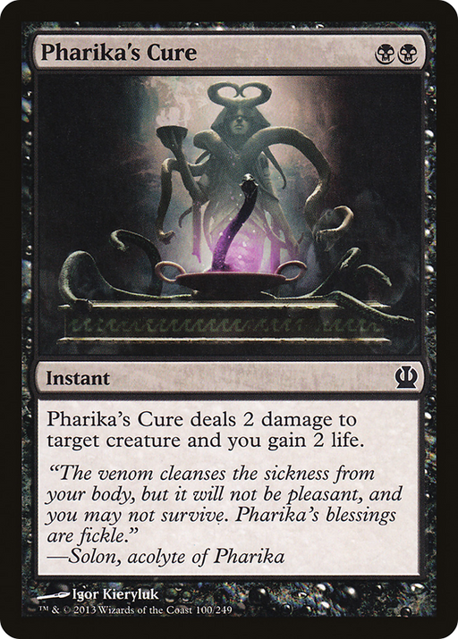 Pharika's Cure (THS-100) [Theros] MTG Single Wizards of the Coast