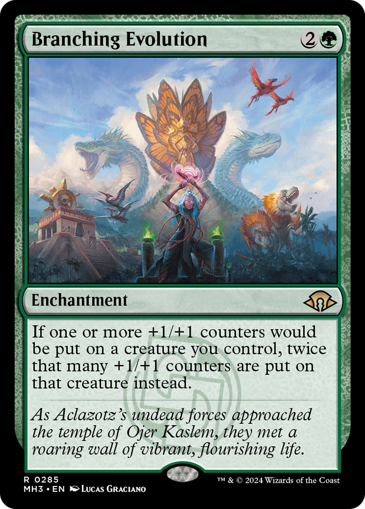 Branching Evolution (MH3-285) [Modern Horizons 3] MTG Single Wizards of the Coast