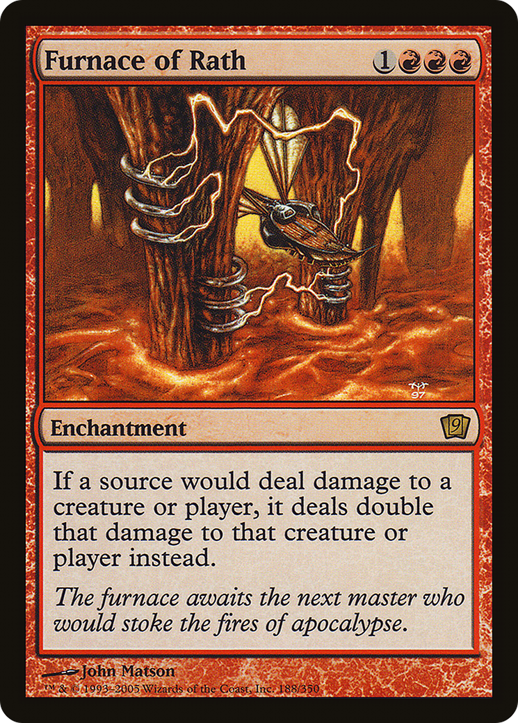 Furnace of Rath (9ED-188) [Ninth Edition] Foil MTG Single Wizards of the Coast