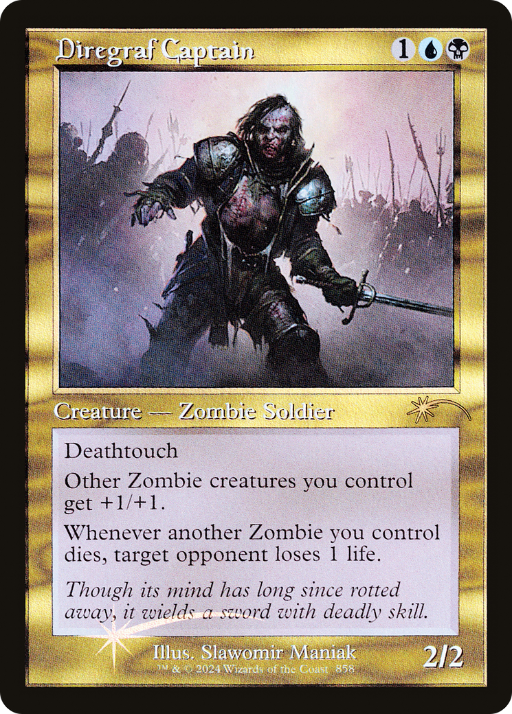 Diregraf Captain (SLD-858) [Secret Lair] Drop Foil MTG Single Wizards of the Coast