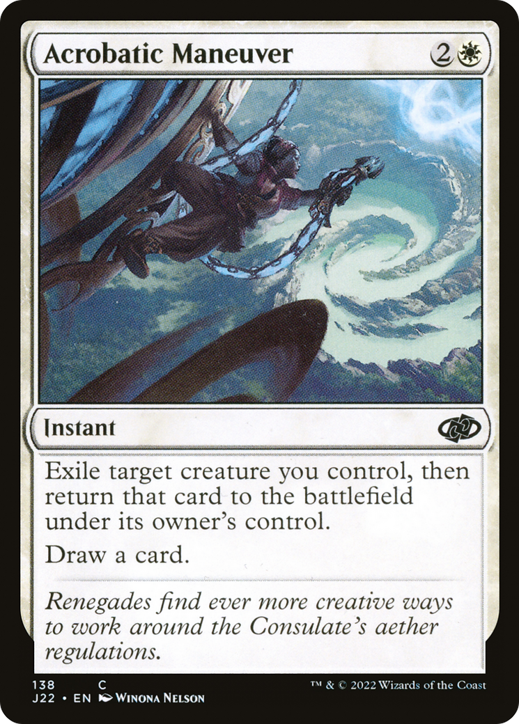 Acrobatic Maneuver (J22-138) [Jumpstart 2022] MTG Single Wizards of the Coast