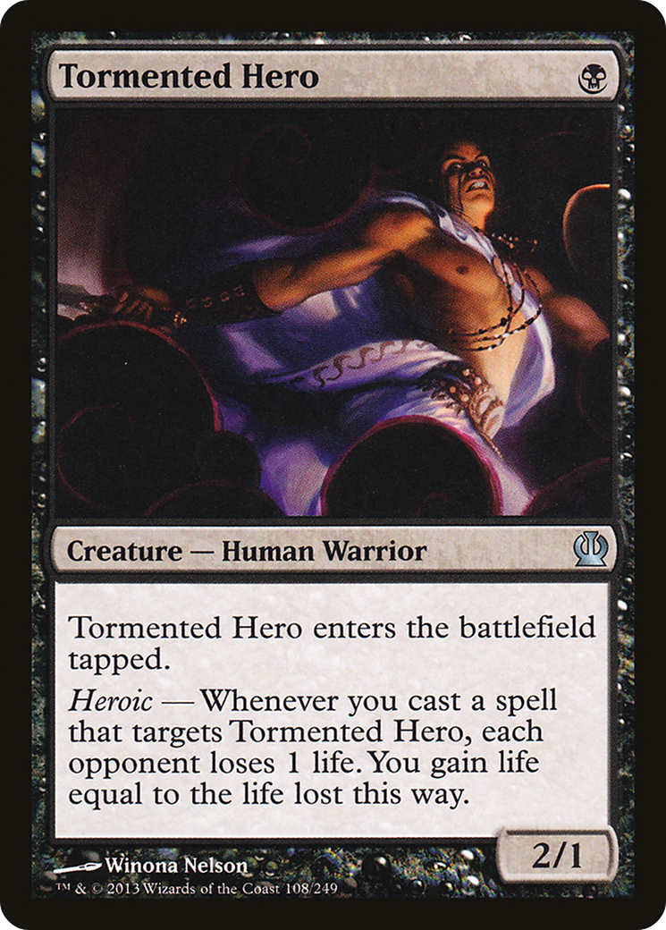 Tormented Hero (THS-108) [Theros] MTG Single Wizards of the Coast
