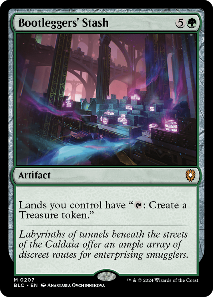 Bootleggers' Stash (BLC-207) [Bloomburrow Commander] MTG Single Wizards of the Coast