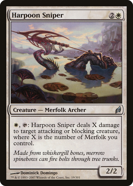 Harpoon Sniper (LRW-019) [Lorwyn] MTG Single Wizards of the Coast