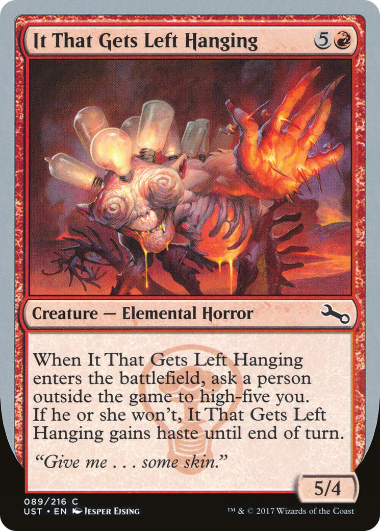 It That Gets Left Hanging (UST-089) [Unstable] MTG Single Wizards of the Coast