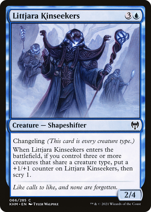 Littjara Kinseekers (KHM-066) [Kaldheim] MTG Single Wizards of the Coast