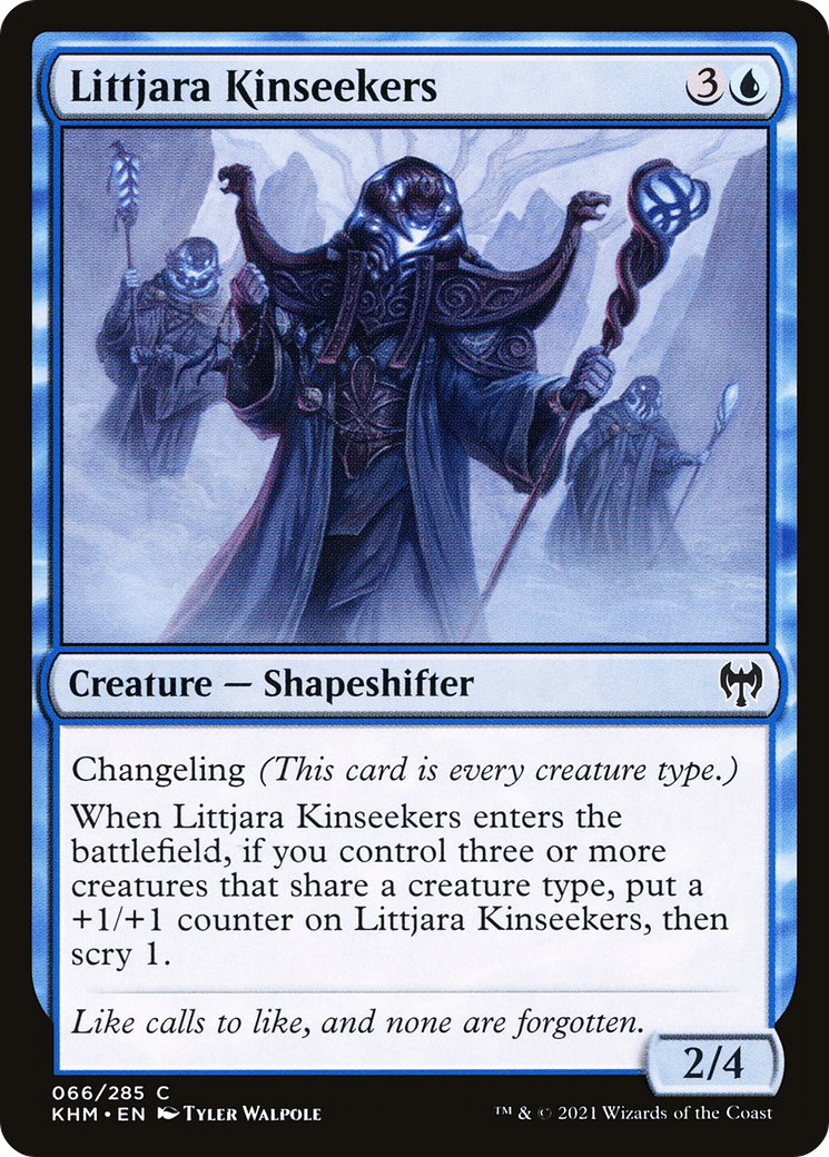 Littjara Kinseekers (KHM-066) [Kaldheim] Foil MTG Single Wizards of the Coast