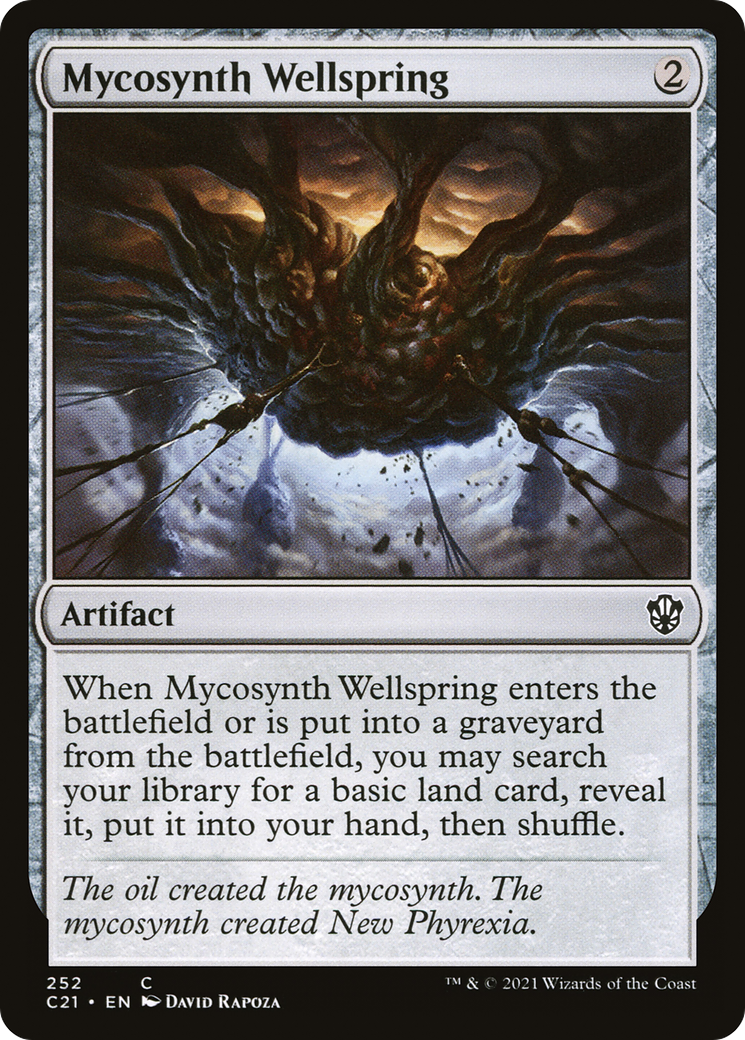 Mycosynth Wellspring (C21-252) [Commander 2021] MTG Single Wizards of the Coast