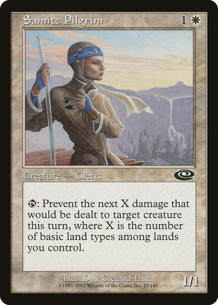 Samite Pilgrim (PLS-015) [Planeshift] MTG Single Wizards of the Coast