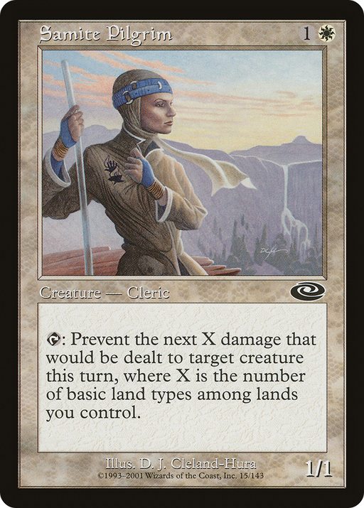 Samite Pilgrim (PLS-015) [Planeshift] Foil MTG Single Wizards of the Coast