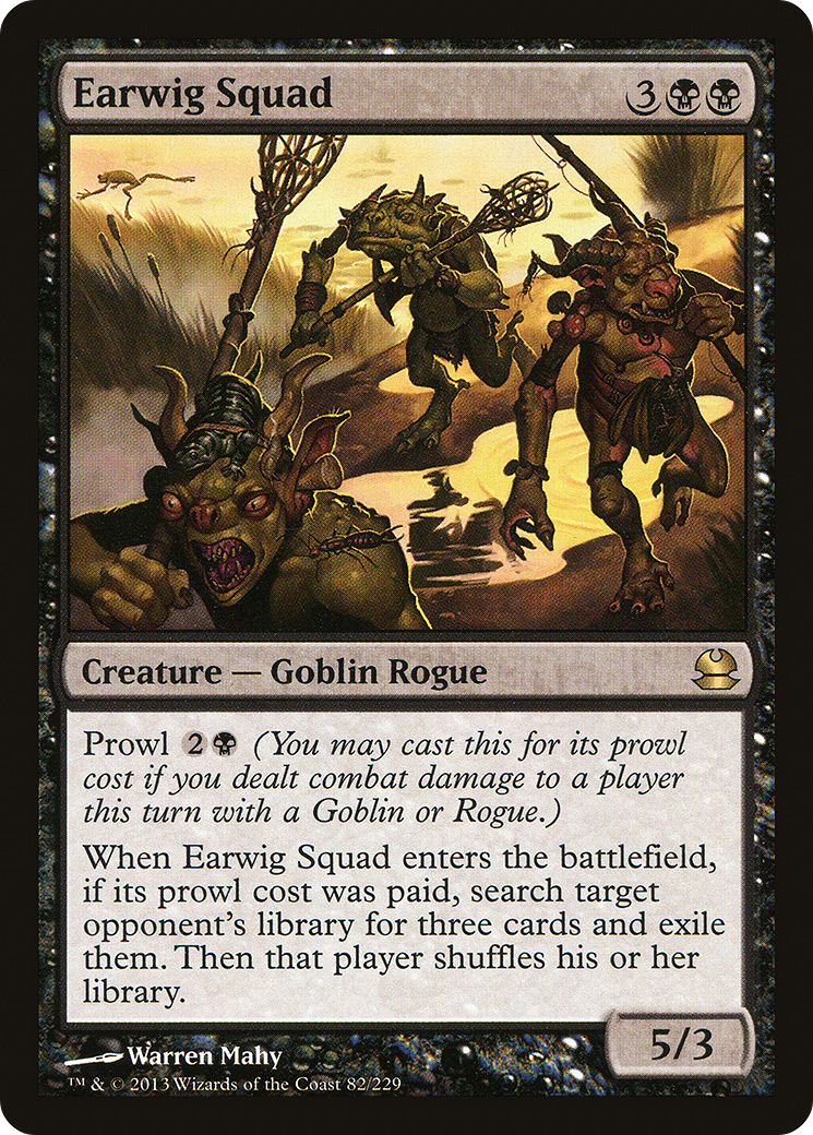 Earwig Squad (MMA-082) [Modern Masters] MTG Single Wizards of the Coast