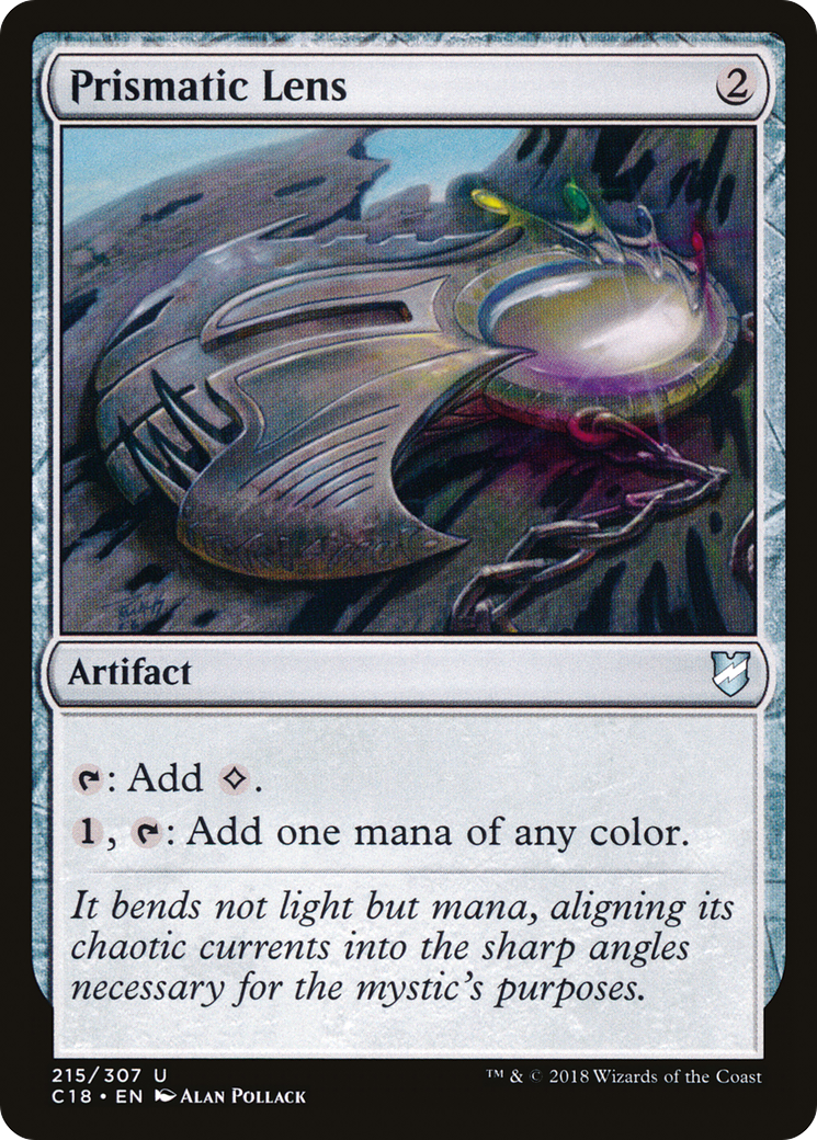 Prismatic Lens (C18-215) [Commander 2018] MTG Single Wizards of the Coast