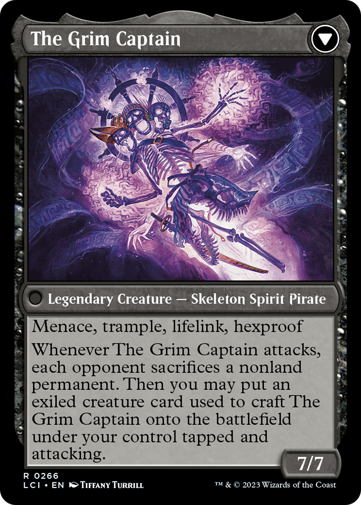 Throne of the Grim Captain (LCI-266) [The Lost Caverns of Ixalan] Foil MTG Single Wizards of the Coast
