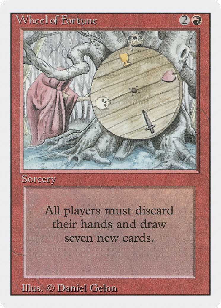 Wheel of Fortune (3ED-185) [Revised Edition] MTG Single Wizards of the Coast