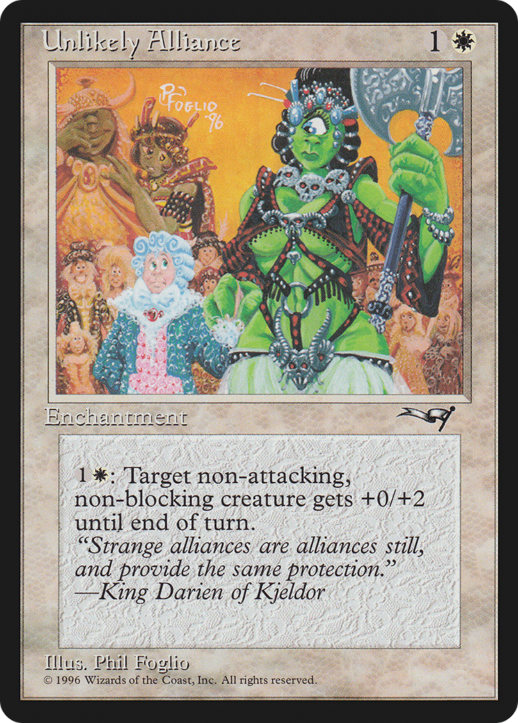 Unlikely Alliance (ALL-020) [Alliances] MTG Single Wizards of the Coast