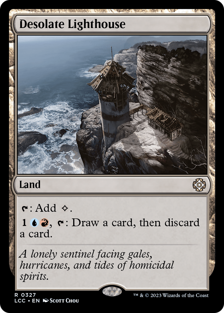 Desolate Lighthouse (LCC-327) [The Lost Caverns of Ixalan Commander] MTG Single Wizards of the Coast