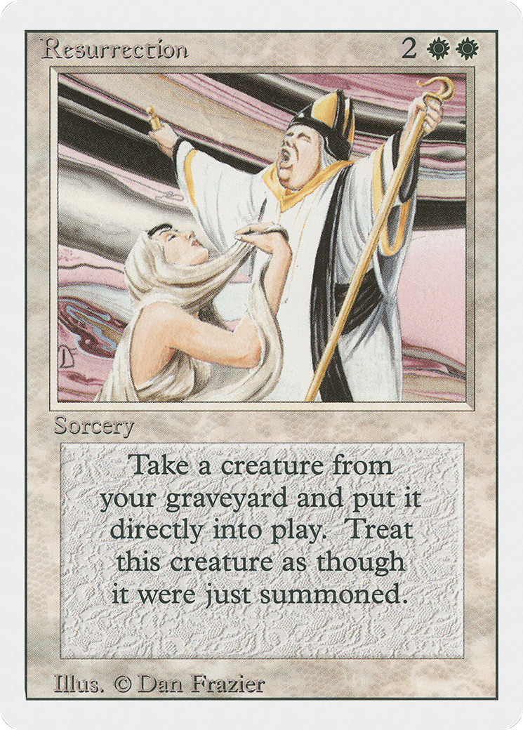 Resurrection (3ED-034) [Revised Edition] MTG Single Wizards of the Coast