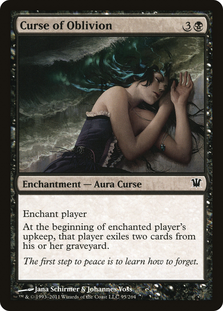 Curse of Oblivion (ISD-095) [Innistrad] Foil MTG Single Wizards of the Coast