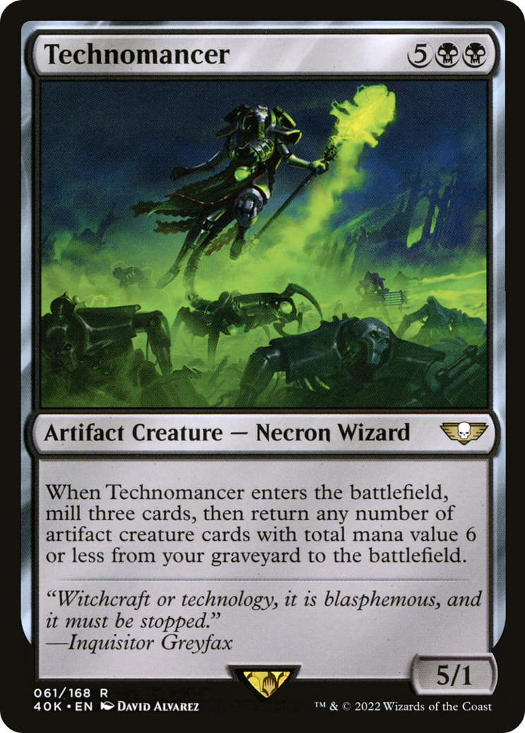 Technomancer (40K-061) [Warhammer 40,000 Commander] MTG Single Wizards of the Coast