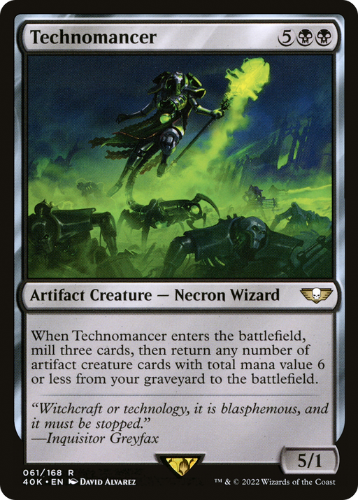 Technomancer (40K-061) [Warhammer 40,000 Commander] MTG Single Wizards of the Coast